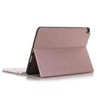 Bluetooth Keyboard Ultrathin Horizontal Flip Leather Tablet Case for iPad Pro 10.5 inch, with Holder & Pen Groove (Rose Gold) - 1