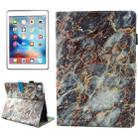 For iPad Pro 10.5 inch Brown Marble Pattern Horizontal Flip Leather Protective Case with Holder & Card Slots & Wallet & Pen Slot &Sleep / Wake-up - 1