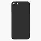 Glass Battery Back Cover for iPhone SE 2020(Black) - 2