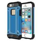 Tough Armor TPU + PC Combination Case for iPhone SE & 5 & 5s(Blue) - 1