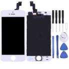 LCD Screen and Digitizer Full Assembly for iPhone SE 2016 / 5SE (White) - 1