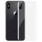 For iPhone X 0.1mm HD 3D Curved PET Back Full Screen Protector - 1