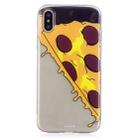 Pizza Pattern Soft TPU Case for   iPhone X / XS   - 1
