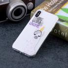 Alpaca Pattern Soft TPU Case for   iPhone X / XS   - 1