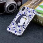 Penguin Pattern Soft TPU Case for   iPhone X / XS   - 1