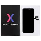50 PCS Cardboard Packaging Black Box for iPhone X LCD Screen and Digitizer Full Assembly - 5