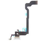 Original Charging Port Flex Cable for iPhone X (White) - 1