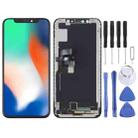 Original OLED Material LCD Screen and Digitizer Full Assembly for iPhone X - 1