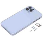 Back Housing Cover with Appearance Imitation of iP13 Pro for iPhone X(Blue) - 2