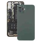 Glass Back Cover with Appearance Imitation of iP13 Pro for iPhone X(Green) - 1