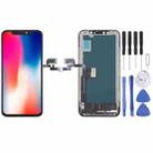 YK Super OLED LCD Screen for iPhone X with Digitizer Full Assembly - 1