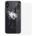 Glass Battery Back Cover for iPhone X(Transparent) - 1