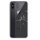 For iPhone X / XS Transparent Tempered Glass Back Screen Protector - 1