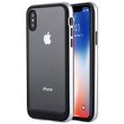 GOOSPERY New Bumper X for   iPhone X / XS   PC + TPU Shockproof Hard Protective Back Case (White) - 1
