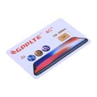 GPPLTE 4G+ PRO 3 Perfect Solution for Ultra Thin Smart Decodable Chip to Sim Card, For iPhone X / 8 & 8 Plus / 7 & 7 Plus / 6 & 6 Plus / 6s & 6s Plus / 5 & 5C & 5s - 5