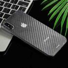 For iPhone X 0.01mm Carbon Fiber Material Skin Sticker Back Protective Film - 4