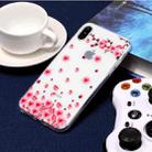 For iPhone X / XS The Proud Snow Cold Plum Pattern TPU Protective Case - 1