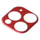 Aluminum Alloy Camera Lens Protector for iPhone 11 Pro / 11 Pro Max(Red) - 3