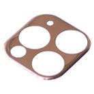 Aluminum Alloy Camera Lens Protector for iPhone 11 Pro / 11 Pro Max(Rose Gold) - 3