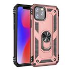 Armor Shockproof TPU + PC Protective Case for iPhone 11 Pro, with 360 Degree Rotation Holder(Rose Gold) - 1
