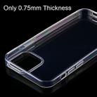 For iPhone 12 / 12 Pro 0.75mm Ultra-Thin Transparent TPU Protective Case - 5