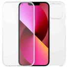 For iPhone 13 PC+TPU Ultra-Thin Double-Sided All-Inclusive Transparent Case - 1