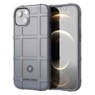 Rugged Shield Full Coverage Shockproof TPU Case for iPhone 13(Grey) - 1