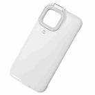 For iPhone 12 / 12 Pro Ring Flash Selfie Fill Light Protective Case (White) - 2