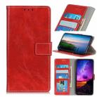 For iPhone 11 Pro Max Retro Crazy Horse Texture Horizontal Flip Leather Case, with Holder & Card Slots & Photo Frame & Wallet (Red) - 1