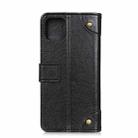 For iPhone 11 Pro Max Copper Buckle Nappa Texture Horizontal Flip Leather Case, with Holder & Card Slots & Wallet (Black) - 3