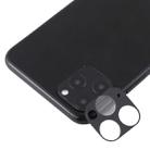 For iPhone 11 Pro Max TPE Rear Camera Lens Protective Film(Black) - 1