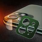 Rear Camera Lens Protection Ring Cover + Rear Camera Lens Protective Film Set for iPhone 11 Pro / 11 Pro Max(Green) - 1