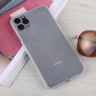 For iPhone 11 Pro Max Carbon Fiber Texture PP Protective Case (Transparent) - 1