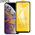 25 PCS 9H 9D Full Screen Tempered Glass Screen Protector for iPhone XS Max / iPhone 11 Pro Max - 1