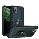 Armor Shockproof TPU + PC Protective Case for iPhone 11 Pro Max, with 360 Degree Rotation Holder (Green) - 1