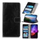 For iPhone 11 Retro Crazy Horse Texture Horizontal Flip Leather Case, with Holder & Card Slots & Photo Frame & Wallet (Black) - 1