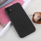 For iPhone 11 Carbon Fiber Texture PP Protective Case (Black) - 1