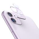 For iPhone 11 TOTUDESIGN Crystal Color Rear Camera Lens Protective Film (Purple) - 1