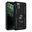 Armor Shockproof TPU + PC Protective Case for iPhone 11, with 360 Degree Rotation Holder (Black) - 1