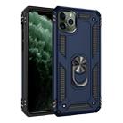 Armor Shockproof TPU + PC Protective Case for iPhone 11, with 360 Degree Rotation Holder (Blue) - 1