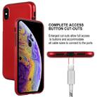 For iPhone XS Max GOOSPERY JELLY Series Shockproof Soft TPU Case(Red) - 6