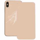 Glass Battery Back Cover for iPhone XS Max(Gold) - 1