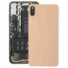 Battery Back Cover with Back Camera Bezel & Lens & Adhesive  for iPhone XS Max(Gold) - 1