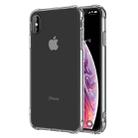 For iPhone XS Max Transparent TPU Airbag Shockproof Case (Transparent) - 1