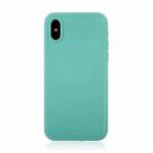 Waterproof Pure Color Soft Protector Case for iPhone XS Max (Green) - 1