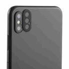 Rear Camera Lens Protection Ring Cover with Tray Eject Tool Needle For iPhone XS Max(Black) - 1