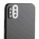 Rear Camera Lens Protection Ring Cover with Tray Eject Tool Needle For iPhone XS Max(Silver) - 1