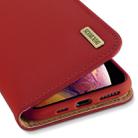 DUX DUCIS WISH Series TPU + PU + Leather Case for iPhone XS Max, with Card Slots & Wallet (Red) - 3