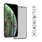For iPhone 11 Pro Max / XS Max 0.26mm 9H 3D Highly Transparent Privacy Anti-glare Tempered Glass Film(Black) - 2