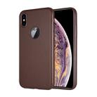 SULADA Classic Series Magnetic Suction TPU Case for iPhone XS Max (Brown) - 1